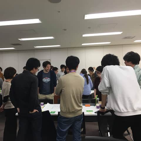 UX DAYS TOKYO 2019「行動経済学（ビヘイビアラル・エコノミックス）の実践方法〜基礎編〜」のワークショップの様子