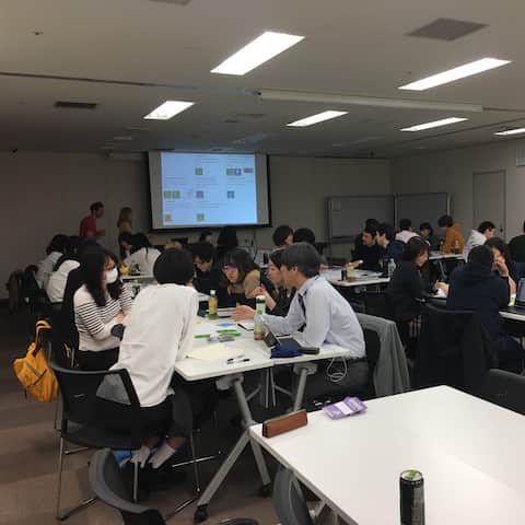 UX DAYS TOKYO 2019「行動経済学（ビヘイビアラル・エコノミックス）の実践方法〜基礎編〜」のワークショップの様子